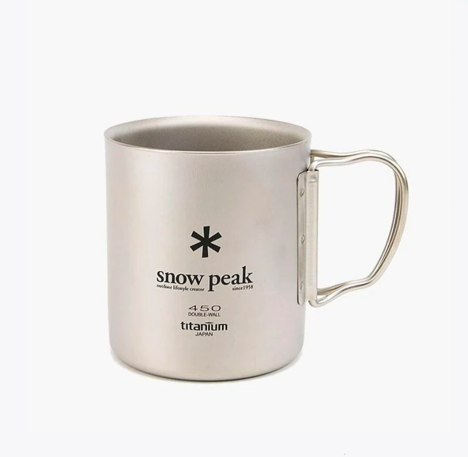 Snow Peak - Titanium Single Cup 450 - Blue